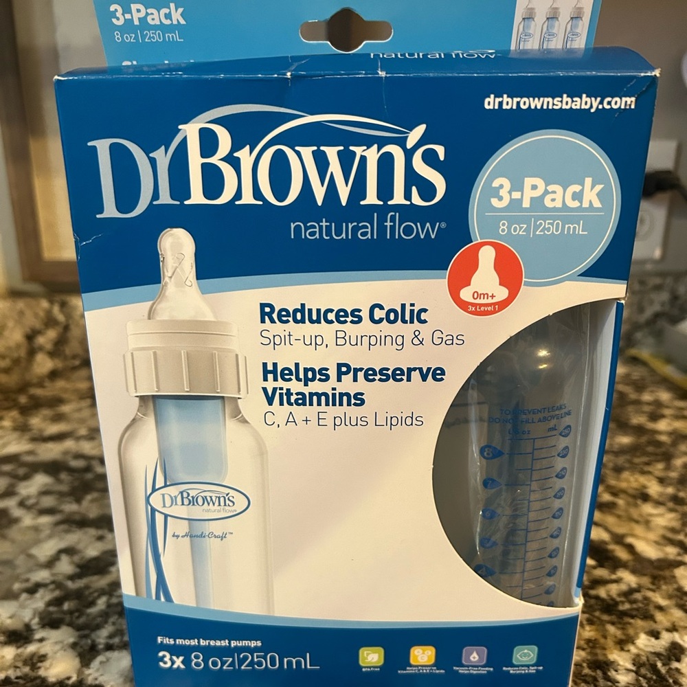 Dr browns anti colic bottles NIB